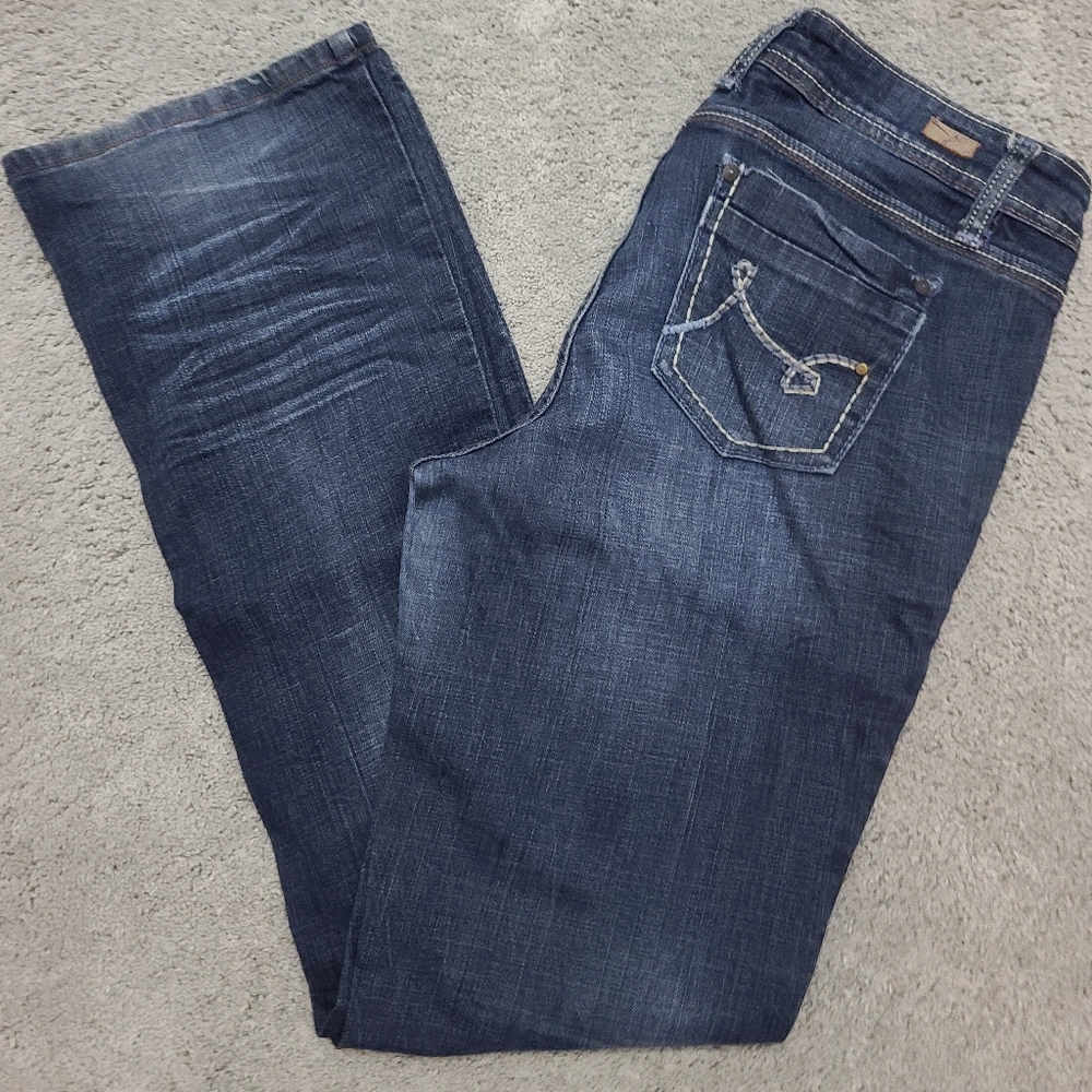 Flared Elizabeth Grace Blue Jeans